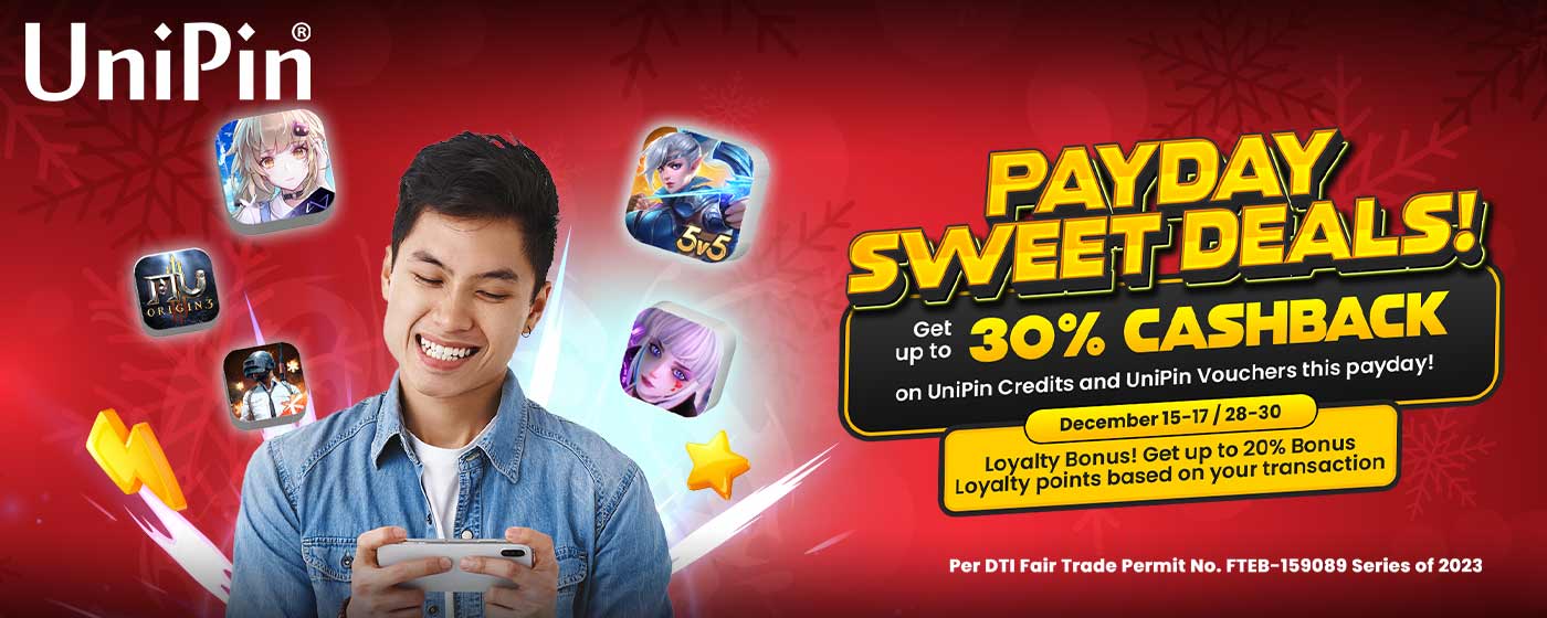 UniPin Payday Sweet Deals December (PH)